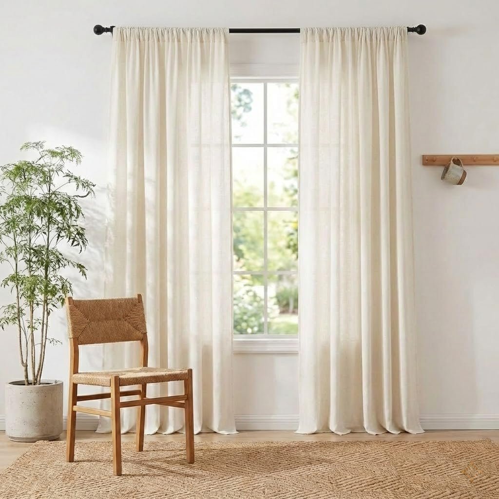 Double-panel pleated blackout curtains, luxurious and versatile home window coverings